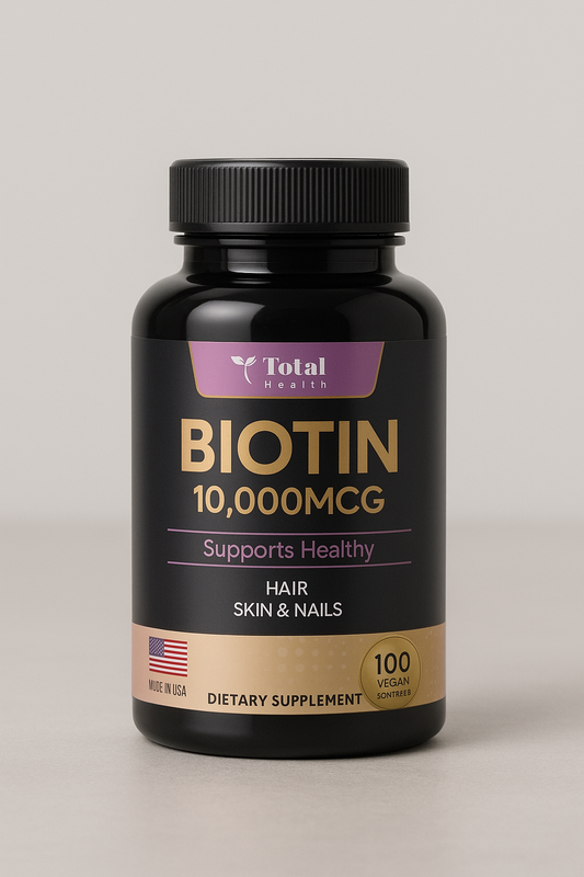 Biotina 10.000mcg total health